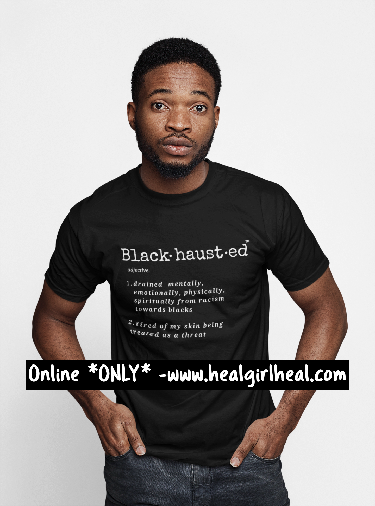 Blackhausted Definition-Tshirt